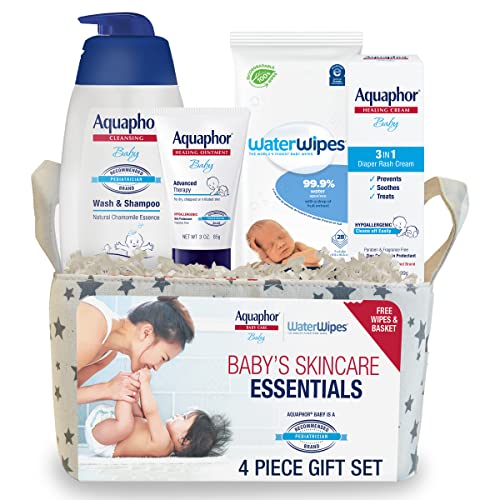 Aquaphor Baby Welcome Baby Gift Set - Free WaterWipes and