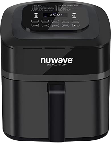 NUWAVE Brio 7-in-1 Air Fryer Oven, 7.25-Quart with One-Touch Digital