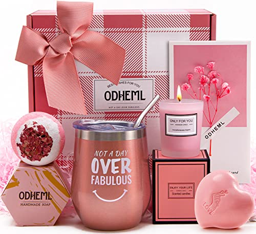ODHEML Gifts for Women, Mom, Wife, Girlfriend, Her - Happy