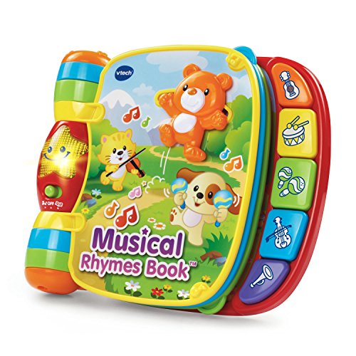 VTech Musical Rhymes Book, Red 1.74 x 8.76 x 7.48