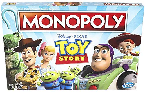 MONOPOLY Toy Story Board Game Family and Kids Ages 8+,