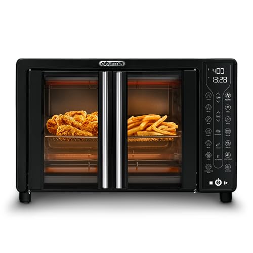 Gourmia Toaster Oven Air Fryer Combo 17 cooking presets 1700W